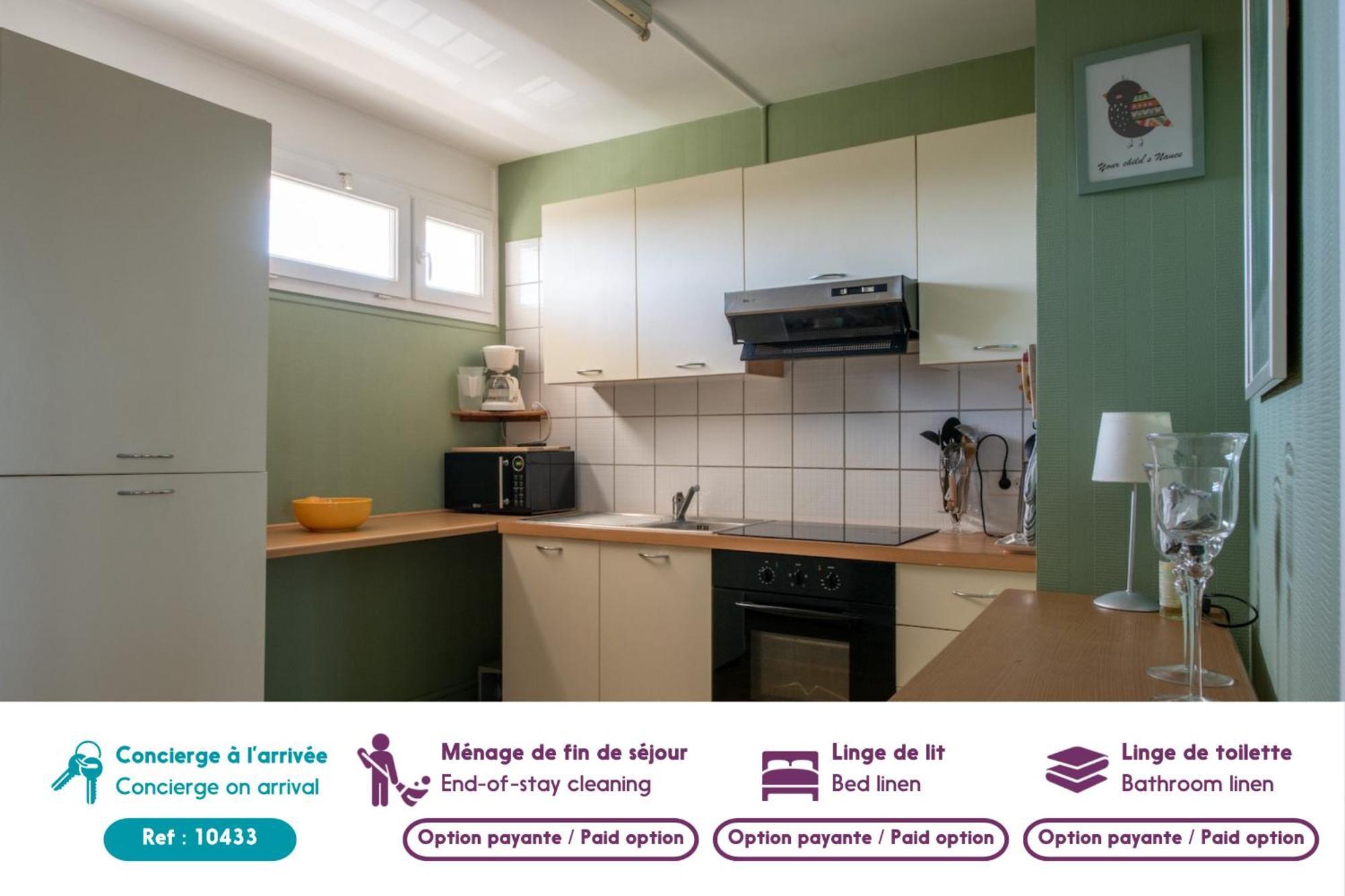 Appartement Face Mer Et Aux Pins سانت-بريفين-لي-بان المظهر الخارجي الصورة